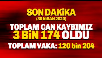 Türkiye'de can kaybı toplam 3.174'e yükseldi