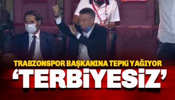Trabzonspor Başkanı Ağaoğlu'ndan tepki çeken hareket