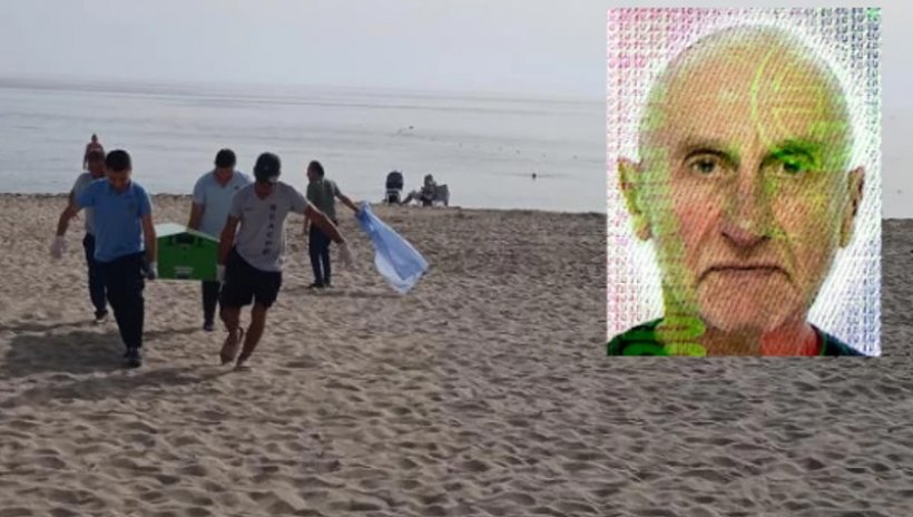 Damlataş Plajı'nda yerde bir kişinin cansız bedeni bulundu