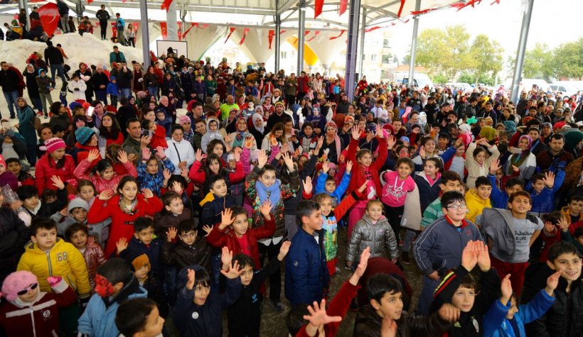 Manavgat Belediyesi'nin KAR-NE şenliğine yoğun ilgi