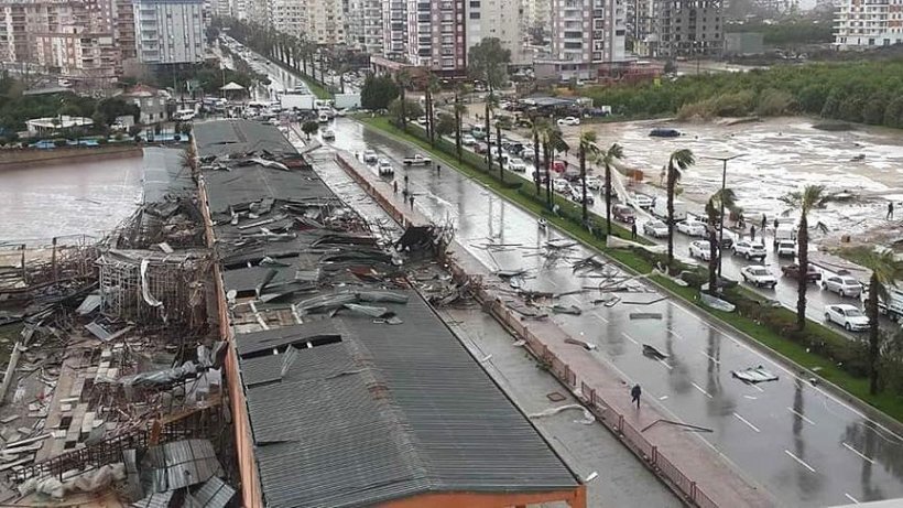 Hortum faciasının ardından Antalya için fırtına uyarısı geldi