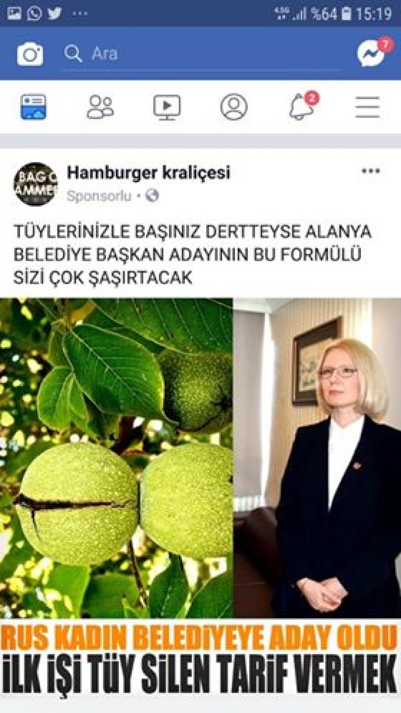 Başkan Adayı Anastasia Çetinkaya'yı sahte reklamlarda kullandılar