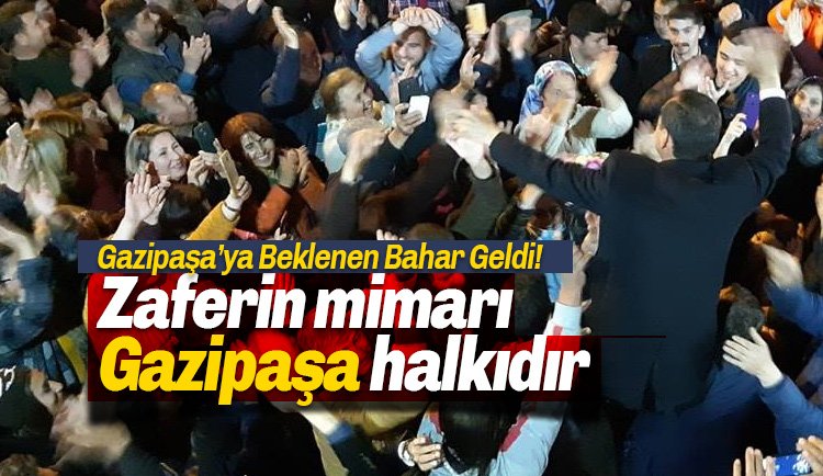 Zafer Yılmaz'ın: Teşekkürler Gazipaşam, Birlikte Başardık