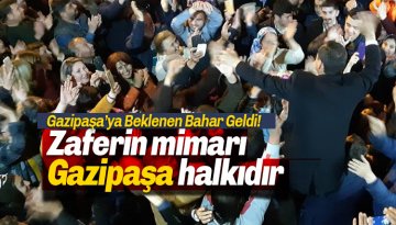 Zafer Yılmaz'ın: Teşekkürler Gazipaşam, Birlikte Başardık