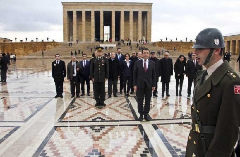 Ekrem İmamoğlu Anıtkabir'de - Canlı Yayın