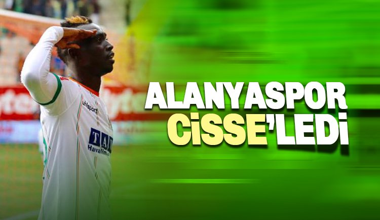Alanyaspor Bursaspor'u Cisse'nin golüyle yendi