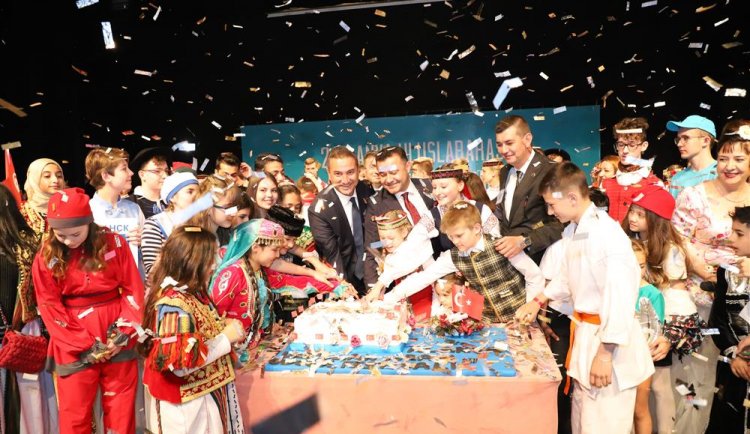 23 Nisan Alanya'da Coşkuyla Kutlandı