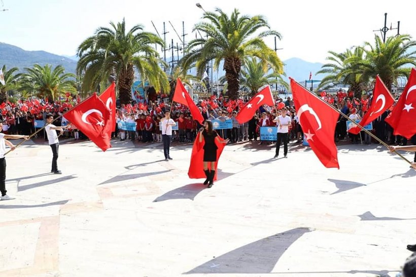 Alanya 23 Nisan Coşkusu: İşte Kutlamalardan Görüntüler