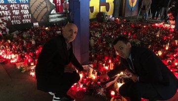 Başkan Çavuşoğlu ve Öztürk, Prag'da Josef Sural'ı anma törenine katıldı