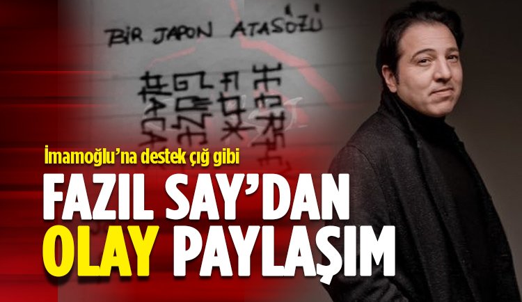 Fazıl Say'dan Her şey güzel olacak paylaşımı