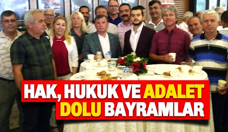 CHP Alanya'da Bayramlaşma Yoğunluğu