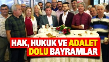 CHP Alanya'da Bayramlaşma Yoğunluğu