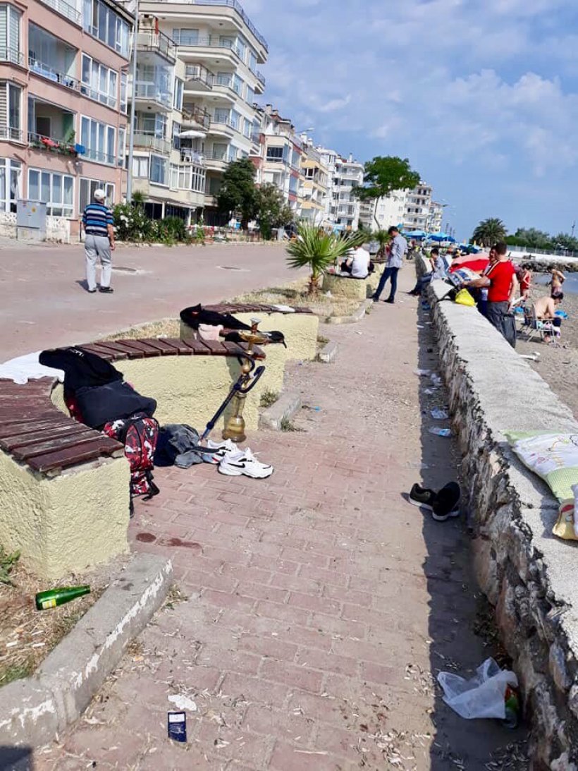 Mudanya'da Belediyesi Suriyelilerin Sahil İşgaline Son Verdi: