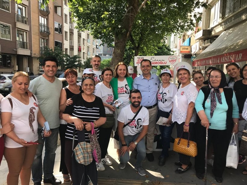 Gazipaşa Belediye Başkanı Yılmaz, İmamoğlu'na destek için İstanbul'da