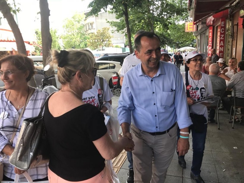 Gazipaşa Belediye Başkanı Yılmaz, İmamoğlu'na destek için İstanbul'da