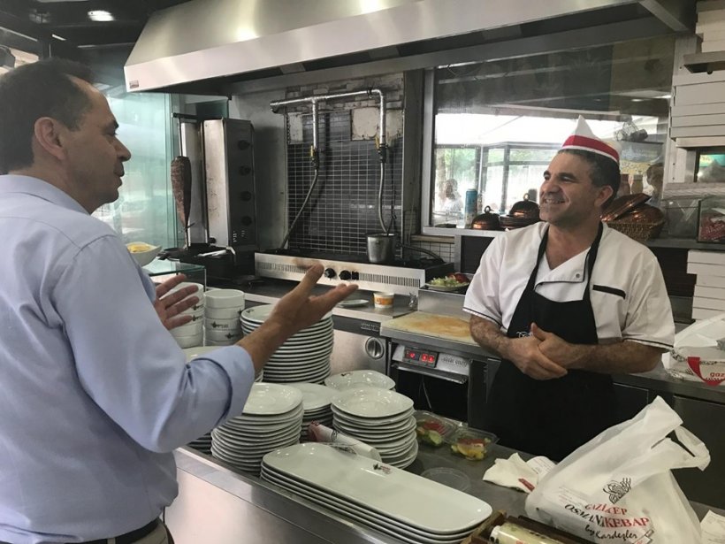 Gazipaşa Belediye Başkanı Yılmaz, İmamoğlu'na destek için İstanbul'da