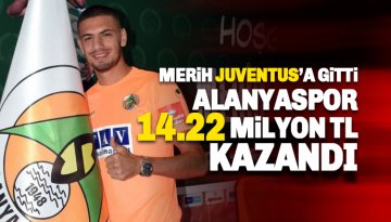 Merih Demiral Juventus’a gitti Alanyaspor 14 milyon TL Kazandı