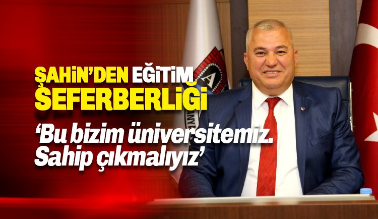 ALTSO Başkanı Şahin'den AHEP'de eğitim seferberliği