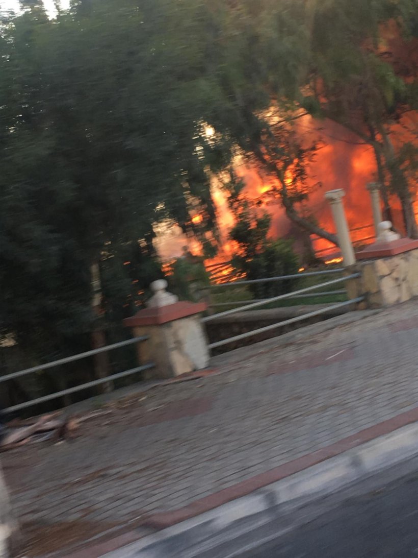 Son dakika: Alanya'da Büfe cayır cayır yanıyor