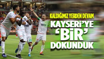 Alanyaspor Kayserispor'u deplasmanda 1-0 yendi