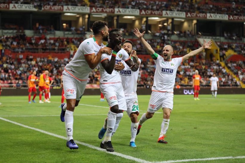 Alanyaspor Kayserispor'u deplasmanda 1-0 yendi
