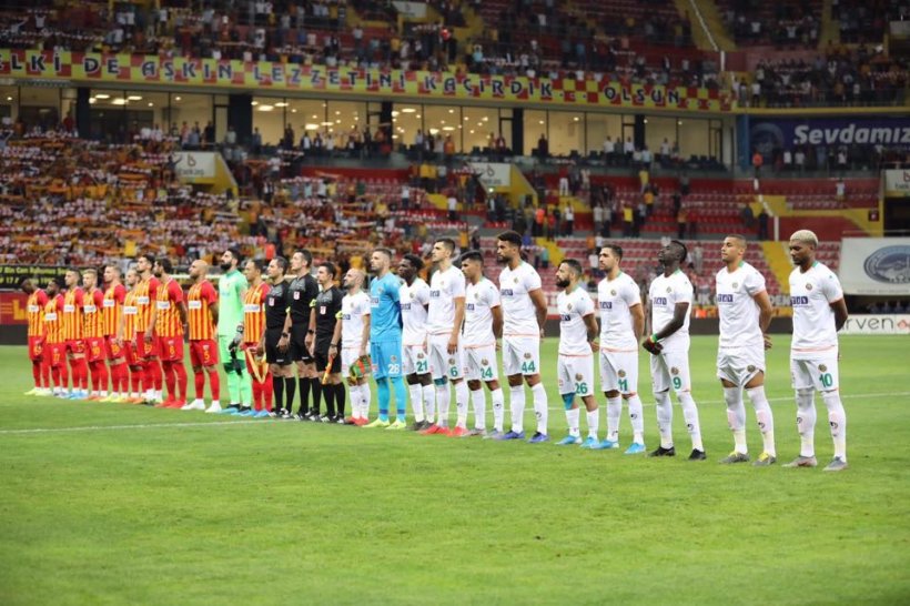 Alanyaspor Kayserispor'u deplasmanda 1-0 yendi