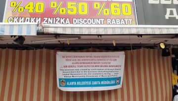 Alanya Belediyesi 'Çığırtganlık' yapan esnafı cezalandırıyor