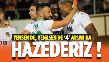 Alanyaspor Kasımapaşa 4-1 - Alanyaspor patladı