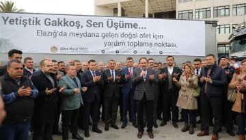 Alanya'dan Elazığ için yardım TIR'ı yola çıktı