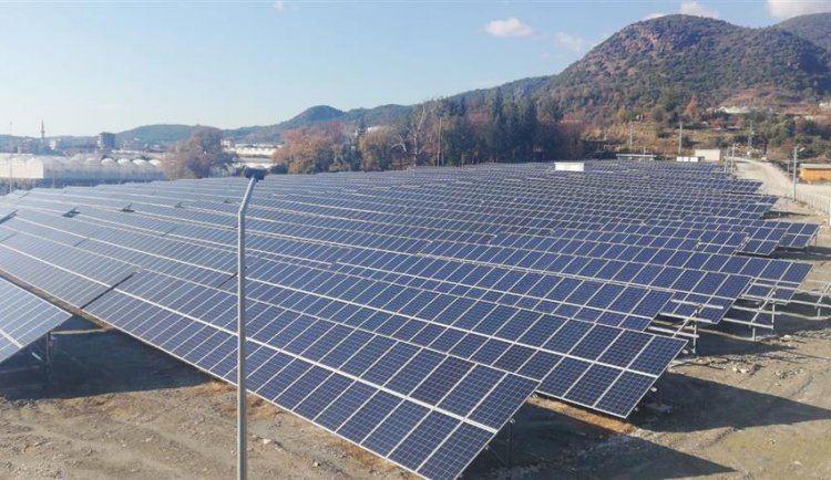Alanya Belediyesi Güneş Enerji Santralleri elektrik üretiyor