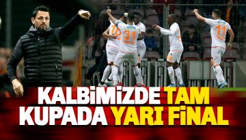 Alanyaspor Galatasaray'ı eledi: Yarı Finaldeyiz