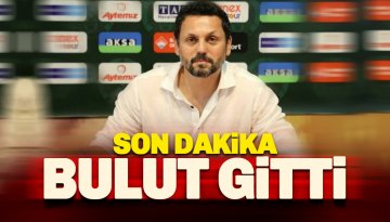 Son dakika: Erol Bulut görevi bıraktı