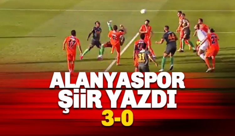 Alanyaspor 3-0 Başakşehir - Maç Sonucu