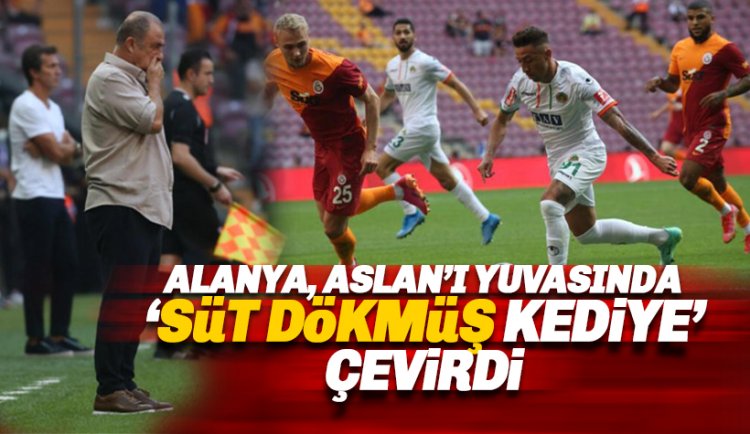 Aslan'ı evinde süt dökmüş kediye çevirdik! Maç Sonucu: 0-1