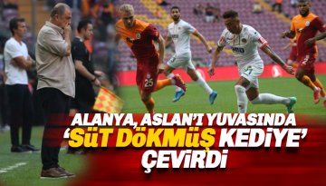 Aslan'ı evinde süt dökmüş kediye çevirdik! Maç Sonucu: 0-1