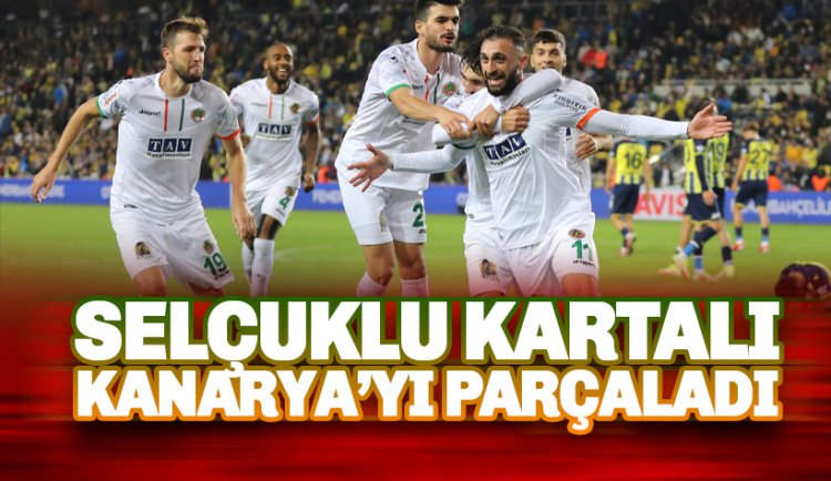 Alanyaspor Fenerbahçe'yi yuvasında yendi