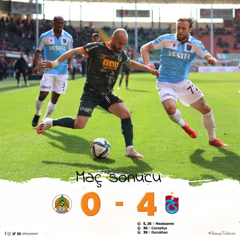 Trabzon'u elimizden kaçırdık: Maç sonucu 4-0