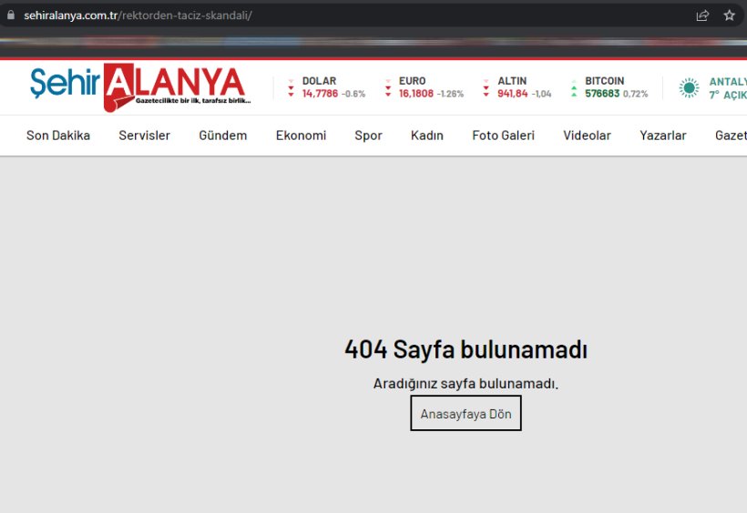 Rektör Kalan harekete geçti: Yüce Türk Adaleti önünde hesaplaşacağız