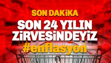 Enflasyon Rakamları Açıklandı: Son 24 Yılın Zirvesi