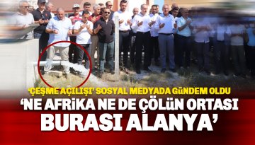 AKP'nin 'vana açılışı' sosyal medyada gündem oldu