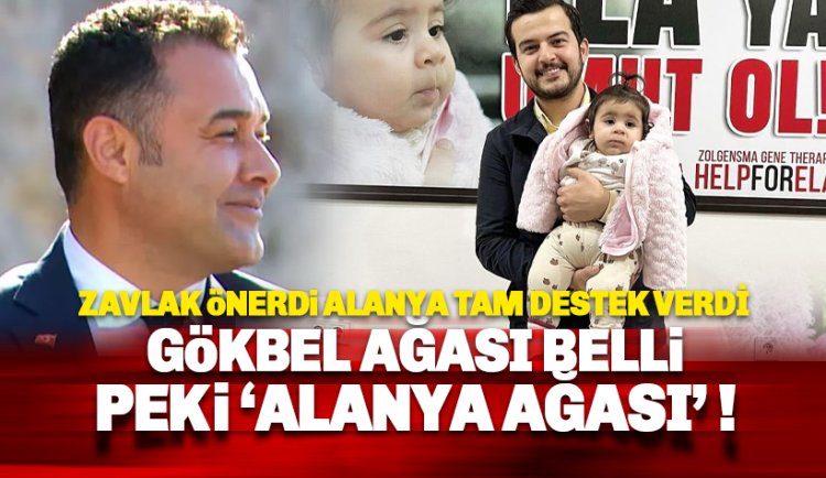 Gökbel Ağalık bedeli Ela bebeğe bağışlansın önerisi: Alanya bunu bekliyor!