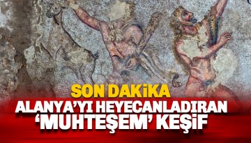 Syedra Antik Kenti''nde heyecanlandıran keşif:  Herakles’in 12 Görevi gün yüzüne çıktı