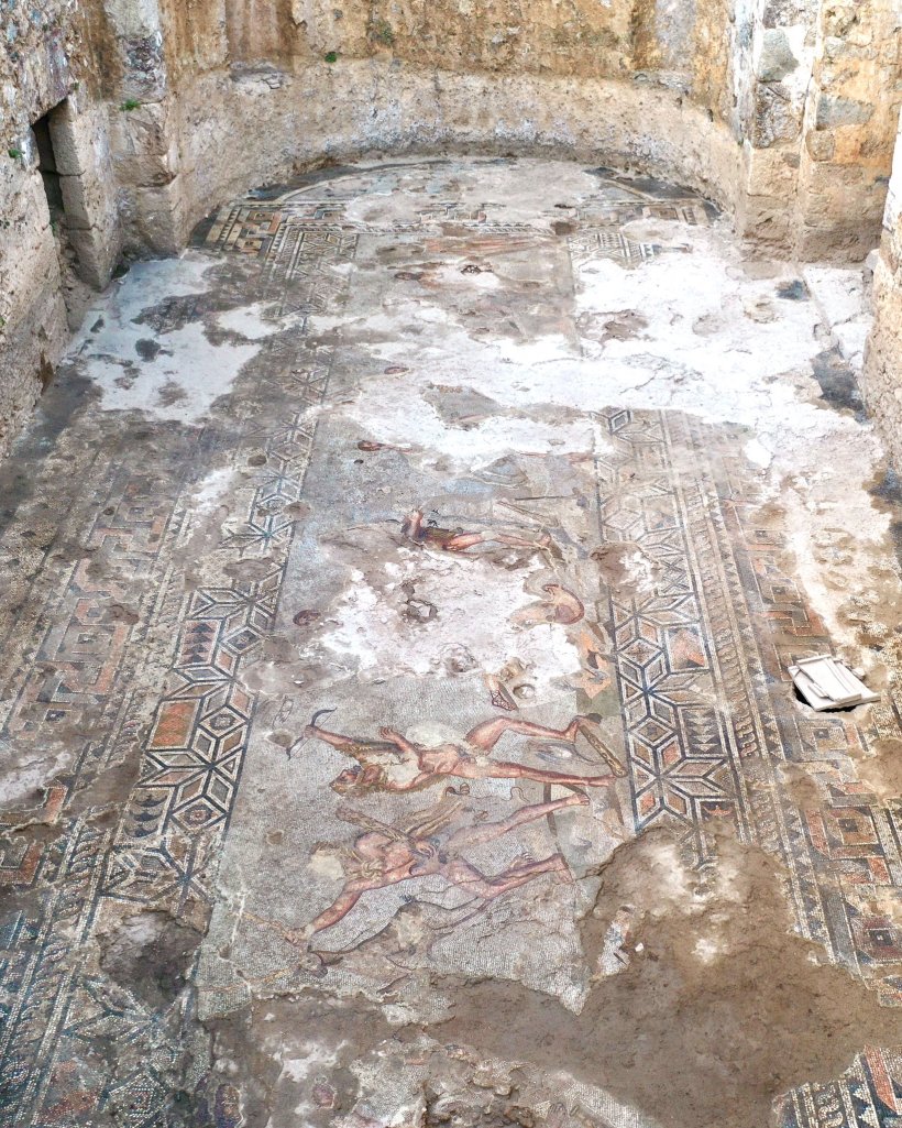 Syedra Antik Kenti''nde heyecanlandıran keşif: Herakles’in 12 Görevi gün yüzüne çıktı