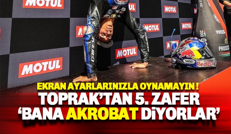 Alanyalı Toprak Razgatlıoğlu'ndan bir büyük zafer daha