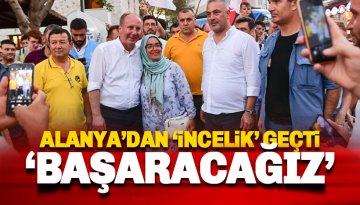 Muharrem İnce'den Alanya'ya teşekkür mesajı