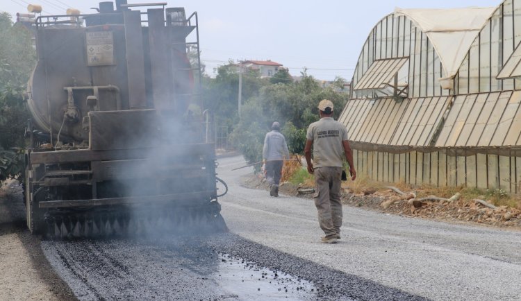 Gazipaşa Belediyesi'nden asfalt seferberliği