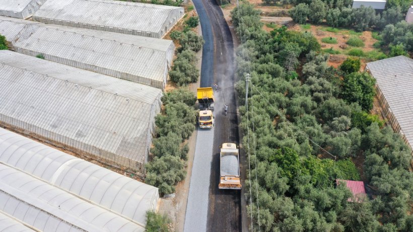 Gazipaşa Belediyesi'nden asfalt seferberliği