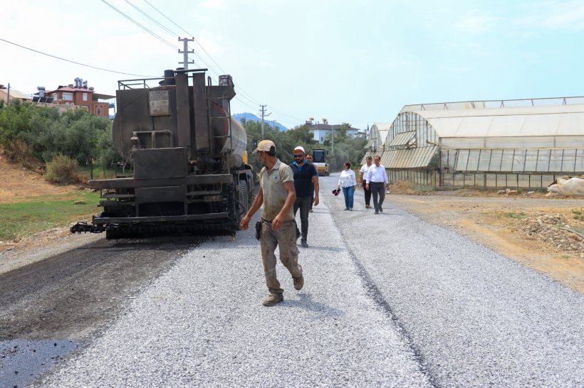 Gazipaşa Belediyesi'nden asfalt seferberliği