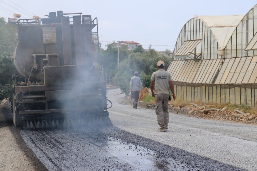 Gazipaşa Belediyesi'nden asfalt seferberliği