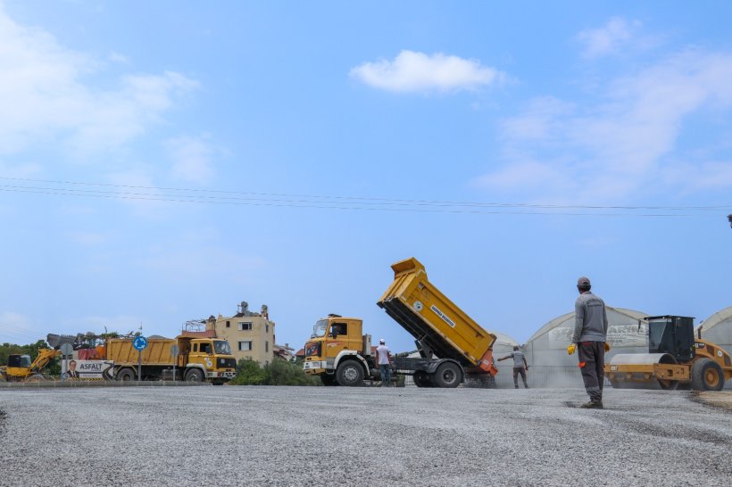 Gazipaşa Belediyesi'nden asfalt seferberliği